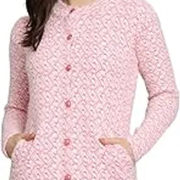 ekools Women's winterwear Woolen Long Coat Cardigans (AS1_eK)-picture-12