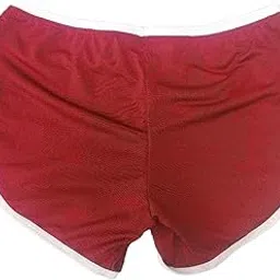 Female Fitness Shorts Workout Summer Activewear Hot Pants Short M Red|Clothing, Shoes & Accessories | Womens Clothing | Shorts-image-1