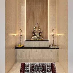 Homitecture Polyester Fabric Multipurpose Pooja Mat (Maroon Red, Standard)-image-50