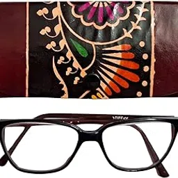 silkykraftz Genuine Leather Shantiniketan Spectacle Case-picture-14