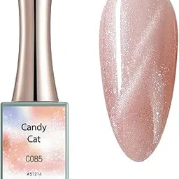 CANNI Gel Nail Polish Candy Cat Eye Gel Series UV Gel Nail Art Starter Manicure Salon DIY at Home - C085-image-25