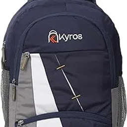 Kyros 32 L Backpack/School Bag/College Bag Office Casual Bag Waterproof School Bag 35 L Laptop Backpack (Blue, Grey, White) k_y-789-BLUE-W-picture-37