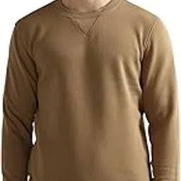 arrow sports Arrow Sport Men's Solid Regular Fit Sweatshirt-picture-55