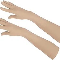 jusawesm SHCotton Arm Sleeve For Men & Women (S, Beige)-picture-48