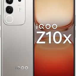 iQOO Z10x 5G (Titanium, 6GB RAM, 128GB Storage) | 6500 mAh Large Capacity Battery | Dimensity 7300 Processor | Military-Grade Certified Durability-picture-0