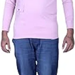 Mens Pink Colour Full Sleve Tshirt And Jeans Set-image-93