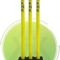 KNK Solid PVC Plastic Cricket Wicket Full Stump Wickets for Cricket Ground, Match, Tournament Stump for Kids and Youth (Pack of 1)-picture-12