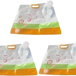 MERISHOPP®3 Pieces Rice Dispenser Seal Bag Grain Sugar Sealed Bag for Flour Snack Rice 2.5kg|Home & Garden | Kitchen, Dining & Bar | Kitchen Storage & Organization |3 Food Storage S-picture-10