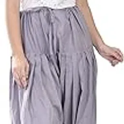 nathawat Women's Regular Fit Cotton Salwar image 1