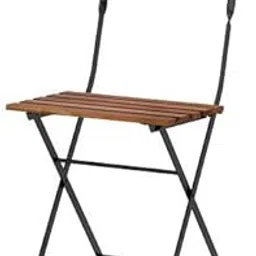 TARNO (00165128) Folding Chair, Acacia Wood, Steel image 1