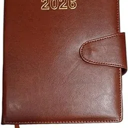 2026 Diary with Dates, 2026 Daily Planner Full Page Per Day with Monthly Calendar, Important Codes, and conversion table New Year Diary 2026 80 GSM Size 24x18cm, 365 Days Aesthetic Book & Daily for Office (Brown)-picture-16