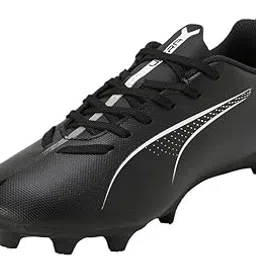 Puma Unisex-Kid, Ultra 5 Play FG/AG Jr, Black-White, Sneaker, 2UK, (10769502)-picture-17