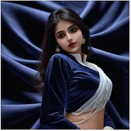 Navy Blue 1MTR Unstitched Velvet Fabric for Blouse Blouse Material Fabric for Blouse Blouse Piece Material-picture-29