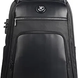 Arctic Fox Crest 15.6 Inch Laptop Backpack,Black-picture-58