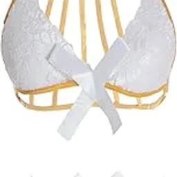 Lace Front Closer Bra and Panty Lingerie Set – Sexy Night Dress for Women, Hot Honeymoon Bikini, Fantasy Panty & Babydoll, Stylish Valentine Wear-image-19