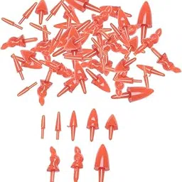 Snowman Noses Multi Sizes Toy Nose for Puppet Santa Claus Dolls Stuffed Toys 220Pcs | Multi-Purpose Craft Supplies | Other Multi-Purpose Crafting | |-picture-22