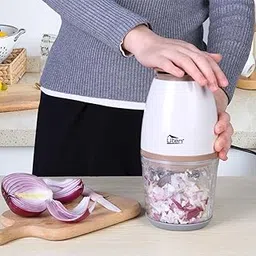 MICRO BELIEVE 350W Multifunction Baby Food Grinder Machine | Double S-Shaped Blade | One-Touch Pulse | Soft Food Processor | Meat, Veggie & Spice Mixer for Home-picture-23