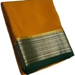 ayyappasilk Women's Mysore Silk Saree Premium Handloom Saree with Traditional Zari Work, Elegant & Rich Fabric for Wedding, Festival & Special Occasions-picture-30