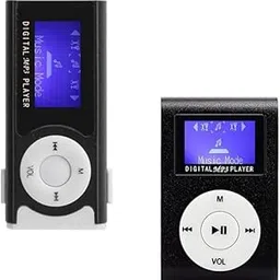 Techking Combo C58 - Back Clip Design MP3 Music Player Set, Supports Memory Card with LED Flashlight & Mini MP3 Music Player with 1.8-inch LCD Digital Display (Black) Memory Card not Included-picture-16