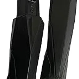 Bicycle Mudguard Plastic Fender Set - Front & Rear with Black Ends with Mounting Bracket | 20 Inch | Universal Fit | EXCEL (Reflex Ride Model)-picture-27