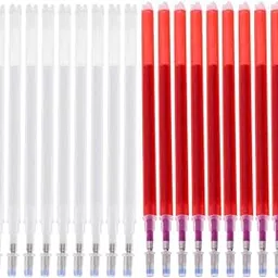 Enakshi® 20pcs High Temperature Disappearing Refill Pen Heat Erase Pens Red/White|Crafts | Sewing | Other Sewing image 1