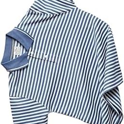 mack jonney Men's Striped Cotton Rich Collar Neck T Shirt | Collar Tshirts | Half Sleeves | Striped-Regular Fit-MM423-nw-picture-23
