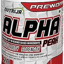 NutriJa Alpha Peak - Pre Workout- Pineapple - 250 Grams - Powder-picture-10