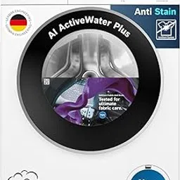 Bosch 9kg 5 Star Anti Stain & AI Active Water Plus Fully Automatic Front Load Washing Machine with Built in Heater (WGA14200IN, Pretreatment & Steam with Anti Bacteria and 5 Star Inverter, White)-image-80