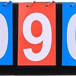 MERISHOPP Flip Number Score Board Football Tabletop Flip Scoreboard Flip Score Counter|Sporting Goods|Other Sporting Goods-image-1