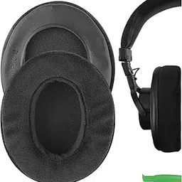 Geekria PRO Extra Thick Velour Replacement Ear Pads Compatible with Sony MDR-7506, MDR-V6, MDR-V7, MDR-CD700, MDR-CD900ST Headphones, Ear Cushions (Black)-picture-12