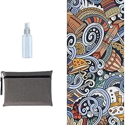 ATORSE Yoga Mat Floor Protection Adult Unisex High Density Exercise Mat for Fitness Style A-image-30