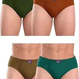 cupatex Mens Multicolour Cotton Underwear for Men Pack of 4-picture-25