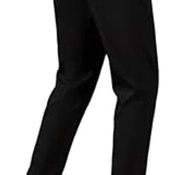 Nitya Style Classic Black Ankle-Length Casual Pants, Cotton, Elastic Waist, Straight Leg, Comfortable Fit-picture-30