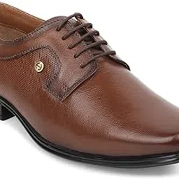 liberty Healers UDL-15 Formal Lacing Derby Shoes for Men with PU Sole | Comfortable and Lightweight | Cushioned Footbed | Suitable for Office Wedding-picture-37