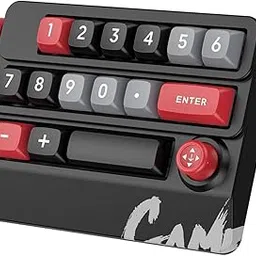 Tusig Mini Keyboard with Joystick Compatible with Windows PC, Numeric Keypad Mechanical Buttons Gaming | Wired USB-C Connection Numeric Keypad Red Axis Programmable Hot Swap Compatible-picture-21