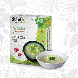 Tit-Bit Sweet Corn Soup Powder, Pack of 5 (250g), Instant Creamy and Tasty Corn Soup, No Onion No Garlic, Ready-to-eat Soup Packets for Easy Preparation-image-40