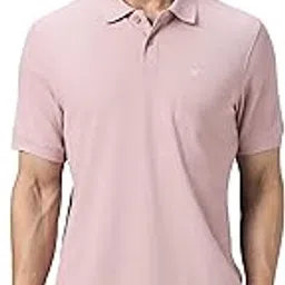 Mens Slim Fit Solid Polo Neck T-Shirt with Pocket, Matpiq and Anti Microbial Properties-image-23
