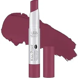 Beauty Berry Kiss Proof Non Transfer Matte Lipstick for Women, Waterproof Long Lasting Lip Crayon, Pack of 1. (On Mode -23)-image-8