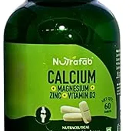 Nutrafab Calcium Magnesium Zinc with Vitamin D3 – 60 Tablets | Bone & Joint Support | Immunity Booster-picture-60