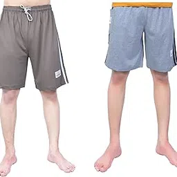 brand - e fashion Loose Fitting Cotton Shorts for Men | Cotton Night Shorts | Bermuda and Half Pant |-picture-44