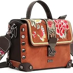 exotic Premium Embroidery Design Boxy type Shoulder Bag For Women's-picture-24