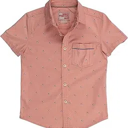 Under Fourteen Only Boys 100% Cotton Regular Fit Shirts-picture-15