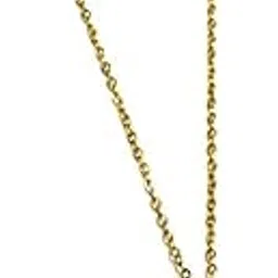 Gold Plated Stainless Steel Anti Tarnish Black Heart Shaped Pendant Chain-image-52