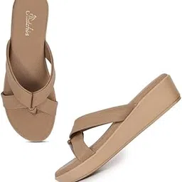 Women T Strap Wedge Heel-image-0