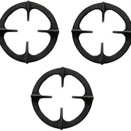 Apna Gas Stove Burner Stand/Extra Attachment Removable Pan (13.5 x 13.5 cm) - Pack of 3-picture-54