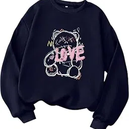 Lymio Women Woolblend Crew Neck Sweatshirts image 1