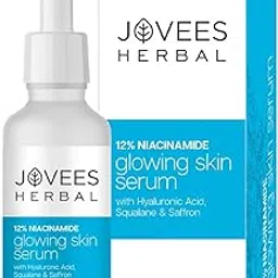Jovees Herbal 12% Niacinamide Glowing Skin Serum With Hyaluronic Acid, Squalane & Saffron| Reduces Dullness, Hydrates & Repairs Skin| For Day and Night Use| For All Skin Type 30 ml-picture-26