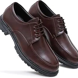 shuan Men Synthetic Leather Formal Derby Shoes-picture-12
