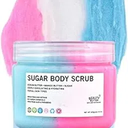 Beauty Butter Sugar Body Scrub Bubblegum | Exfoliating & Moisturizing Formula for Smooth, Soft Skin | Gentle Sugar Scrub for Women & Men-picture-59