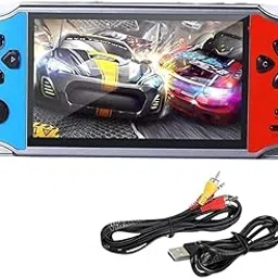 Drumstone 𝟏𝟓 𝐘𝐞𝐚𝐫𝐬 𝐆𝐮𝐚𝐫𝐚𝐧𝐭𝐞𝐞 X7 Handheld Game Console 4.3-Inch Screen with 10,000 Built-in Retro Games, MP5 Player, 8GB Memory, Video & Music Player, Rechargeable for Kids & Adults-image-7